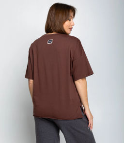 Футболка #КТ1612 (1), шоколадный