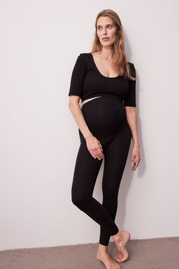MAMA Pack de 2 leggings de punto