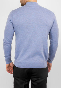 Джемпер мужской GREG G122-05427 (голубой фиолет м.)  фото 2