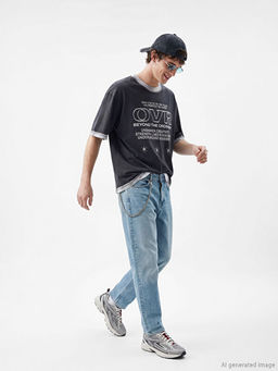 730 Carrot Fit Erkek Jean Pantolon