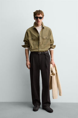 CHECK FLANNEL SHIRT AARON LEVINE X ZARA