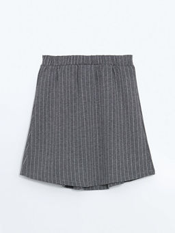 Beli Lastikli ?izgili K?z ?ocuk Etek - Waikiki фото 3