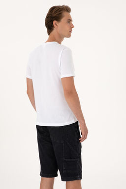 Erkek Beyaz Ti__rt - U.s. polo assn фото 5
