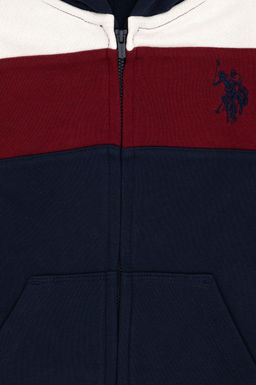 Темно-синий вязаный кардиган для мальчика Неожиданная скидка в корзине - U.s. polo assn фото 3