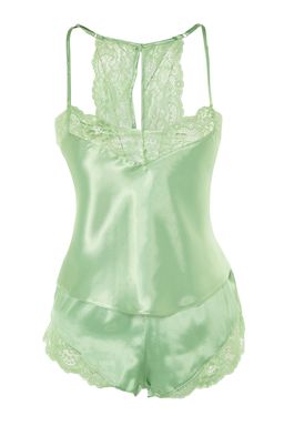 Trendyolmilla Siyah Dantelli Ip Ask?l? Saten Sortlu Dokuma Pijama Tak?m? THMSS22PT0269  фото 23