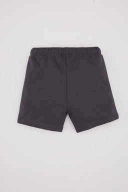 Шорты с принтом для маленьких мальчиков - Defacto фото 3