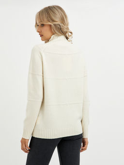 водолазка женская из шерсти в воротником стойка - Glenfield фото 9