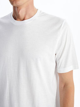 Bisiklet Yaka Penye Erkek Ti??rt