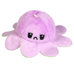 Мягкая игрушка-трансформер «Осьминог-перевёртыш», 12 см, на брелоке, МИКС