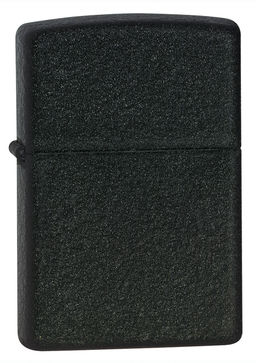 Зажигалка ZIPPO с черным покрытием с кракелюром | Classic Black Crackle 236