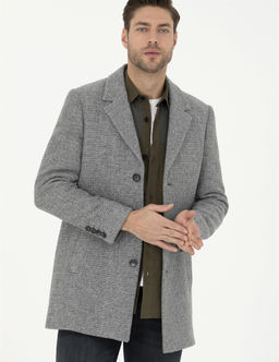Gri Ex. Slim Fit Ka_e Kaban - Pierre cardin фото 3
