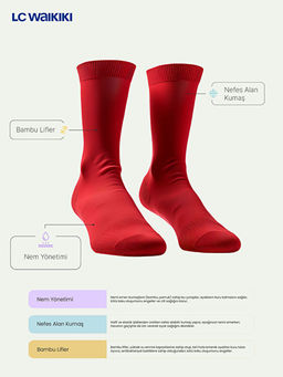 Erkek ?ocuk Bambu Patik ?orap 5li