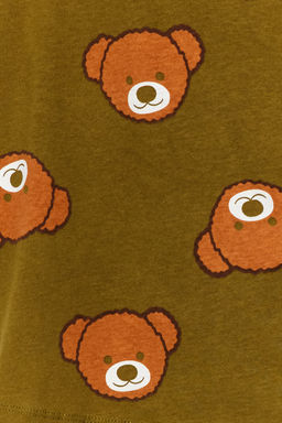 Trendyolmilla Siyah %100 Pamuklu Ay?c?kl? Orme Pijama Tak?m? THMAW23PT00514  фото 16