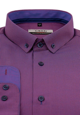 Сорочка мужская длинный рукав GREG 774/139/879/Z/b/1p_GB  фото 9