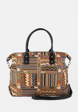 Дорожная сумка из гобелена L-Craft