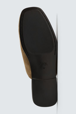ZUECO PIEL / Marr?n - Zara фото 7