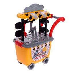 Игровой модуль Мастерская на колесах, тележка, 27 деталей - Woow toys фото 3