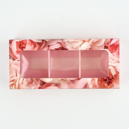 Цена за 5 шт. Коробка под 3 конфеты с ячейками «Для тебя», 13.3 х 3.3 х 5.8 см