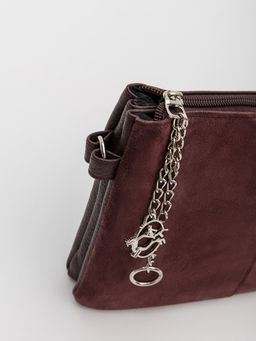 Бордовый кросс-боди S.Lavia  фото 6