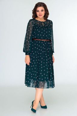 Блуза Swallow 803.2 черный+серебряный узор фото 328