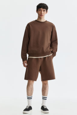 Pantal?n corto interlock Relaxed Fit - H&m фото 7