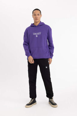 Брюки из габардина Regular Cargo Jogger с карманами-карго