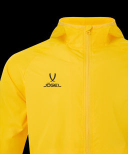Куртка ветрозащитная JOGEL CAMP Rain Jacket, желтый, детский  фото 4