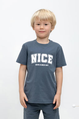 Crockid _ КР 302440/винтажный синий к468 фуфайка для мал фото 2