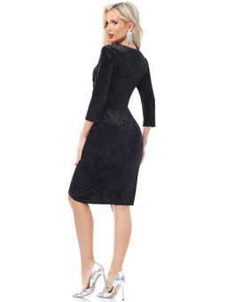 Платье Бархатный сезон, блэк - Dstrend фото 12