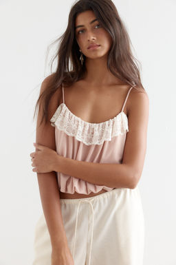Top burbuja con tirantes espagueti - H&m фото 3