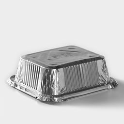 Цена за 100 шт. Форма из фольги для выпечки и запекания Доляна, 430 мл, 1411.54.5 см  фото 4