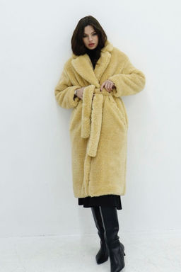 Martichelli Шубка длинная утеплённая "Primrose Yellow"