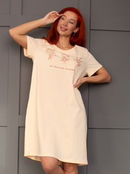 Платье женское кулирка "АСТРА" ПЕРСИК