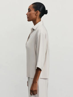 Блузка свободного кроя из вискозы / Zarina  фото 4