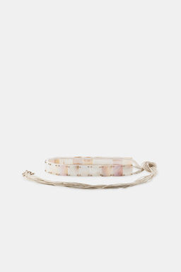 CINTUR?N CORD?N PIEZAS CONCHA / Crudo - Zara фото 2
