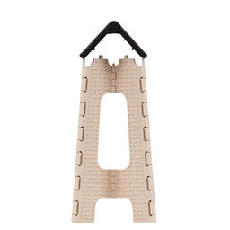 Табурет складной "Плетенка" большой М7093 мокко-бежевый