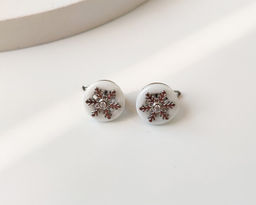 Серьги с керамикой