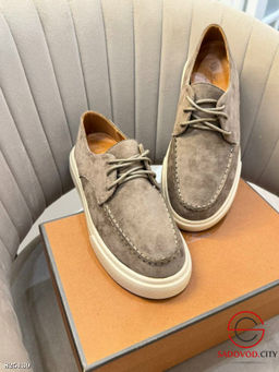 Лоферы женские из замши