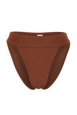 Kahverengi High Leg Regular Core Bikini Alt? TBESS21BA0016
