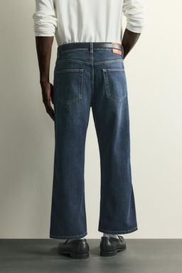 JEANS LOOSE CROPPED FIT / Azul - Zara фото 3