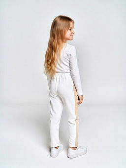 132-1 Брюки детские с лампасами