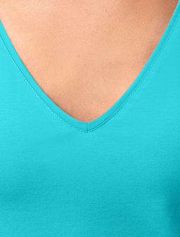 VILATTE / Топ из премиального хлопка с эластаном  фото 2