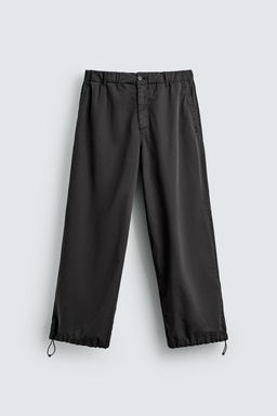 PANTAL?N RELAXED FIT ALGOD?N AARON LEVINE X ZARA / Negro  фото 6