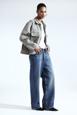 Chaqueta cargo en denim - H&m фото 4