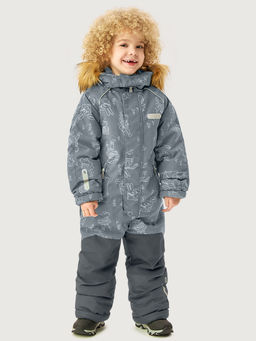 Комбинезон 8з0926 туман/серый