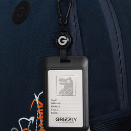 RB-651-5 Рюкзак школьный с картхолдером на держателе - Grizzly фото 50