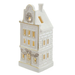 Фигурка декоративная "Домик" с подсветкой (2хLR44), L7 W6 H16 см