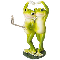 СТАТУЭТКА ЛЯГУШКИ 12Х9Х18 СМ