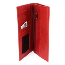 Портмоне женское Croco-ПР-965 натуральная кожа 3 отд, 10 карм, красный матовый (16) 265463  фото 3