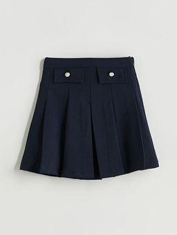 Basic Gabardin K?z ?ocuk Etek
